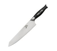 Zelite Infinity - Couteau Cuisine de Chef Kiritsuke 23 cm - Série Comfort-Pro - Couteau Professionnel Acier Inoxydable Allemand Forte Teneur en Carbone - Tranchant Ultra Coupant - Super Confortable