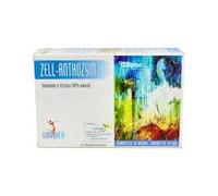 Zell-Anthozym Lusodiete Lot de 2 ampoules de 10 ml format économique d'élixir phytonutritionnel liquide à haute absorption avec enzymes, anthocyanes et extraits végétaux