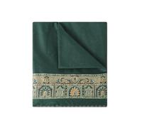 Zelladorra Housse de matelas futon japonaise à fermeture éclair, lavable en machine (vert bohème, lit simple)