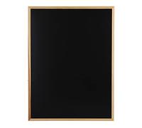 Zeller 11275 Tableau magnétique en métal et pin Noir Env. 60 x 80 cm