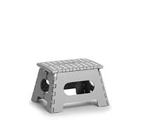 Zeller 13030 Tabouret Pliant en Plastique pour Chambre à Coucher Gris Charge Max. 150 kg env. 35 x 28 x 22 cm