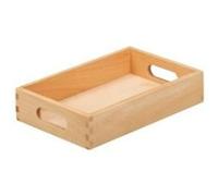 ZELLER 13305 PLATEAU 30 X 20 X 7 CM (BOIS DE HÊTRE VERNIS) G