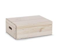 Zeller 13326 Caisse en Bois, Naturel, 40 x 30 cm