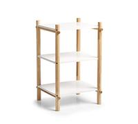 Zeller 13502 Étagère pour Enfant en MDF/hévéa Blanc env. 35 x 35 x 58,5 cm