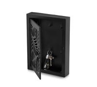 Zeller 13853 Leaves Armoire à clés en métal Noir