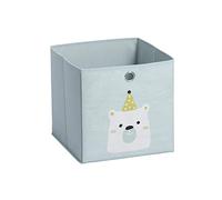Zeller 14424 Icebear Boîte de rangement non tissé Vert menthe 28 x 28 x 28 cm
