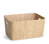 Zeller 14432 Boîte de rangement en carton Motif bois Env. 39,5 x 30,5 x 20,3 cm