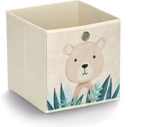 Zeller 14479 Zeller Koala boîte de rangement beige 28,0 x 28,0 x 28,0 cm