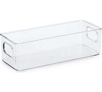 ZELLER 14751 Boîte de rangement 25,5 x 9,5 x 7,6 cm, plastique / boîte plastique
