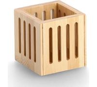 Zeller 15201 Porte-stylos Zeller bambou brun 8,0 x 8,0 x 8,0 cm