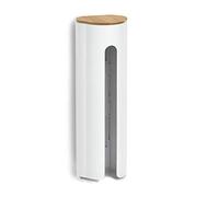 Zeller 18884 Distributeur de coton ABS/bambou Blanc env. 8 x 6,5 x 25 cm