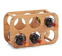 Zeller 2056802 Bamboo Casier à Bouteilles Multicolore 38 x 16 x 24 cm