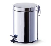 Zeller 2057376 Poubelle à Pédale Plastique Multicolore 5 L