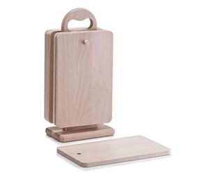Zeller 2057557 Support à Planches à Découper Multicolore 15 x 9 x 31 cm 7 Pièces