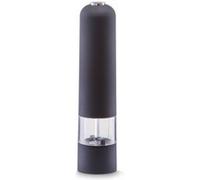 Zeller 2057691 Moulin à Sel/Poivre Electrique avec Lampe Noir Noir G