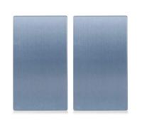 Zeller 2057831 Planche à Découper Argent Set de 2