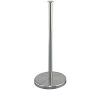Zeller 2057973 porte essuie tout avec rouleau en inox argent 13 x 32 cm