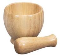 zeller 24024 pilon et mortier hévéa 12 x 10 cm G