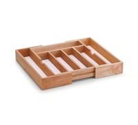 Zeller 24046 Range-couverts modulable en caoutchouc et mélamine 31,5-50 x 38 x 6