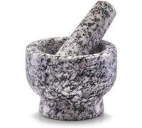 Zeller Mortier et pilon, Gris, 9 x 9 x 6.5 cm