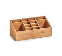Zeller 25385 Organiseur en bois naturel., Bois, naturel, 25.4 x 12 x 10 cm