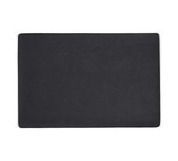 Zeller 27092 Set de Table en Cuir synthétique Noir env. 45 x 30 cm