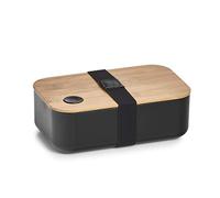 Zeller Boîte à Repas Noir env. 19,3 x 11,8 x 6,8 cm