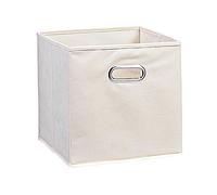 Zeller Boîte de rangement, beige, non-tissé 28x28x28