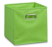 Zeller Boîte de rangement, vert, non-tissé 28x28x28