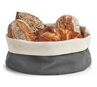 Zeller Brotkorb anthrazit, creme