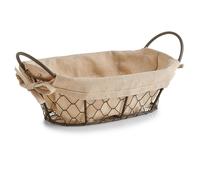 Zeller Brotkorb Countrystyle braun