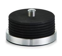 Zeller Coasters Set, Stainless-Steel, Black, 10 x 6 cm, 7-Piece Black 28 x 28 x