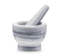 zeller Jeu de mortier & pilon MARMOR DH 12x9 cm