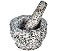 Zeller Mortier et pilon en granite, Autre, Gris, 13 x 8 cm