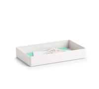 Zeller Organiseur de bureau universel gris plastique 24,0 x 15,2 x 4,0 cm