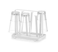 Zeller Porte-gobelet en métal Blanc