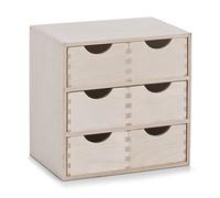 Zeller Present 13192 Coffret 6 Tiroirs en Bouleau 28 x 20 x 28 cm