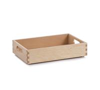 Zeller Present 13305 Boîte Multi-Usage en Bois de Hêtre Verni 30 x 20 x 7 cm
