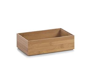 Zeller Present 13332 Boîte de Rangement en Bambou 23 x 15 x 7 cm