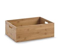 Zeller Present 13341 Caisse de Rangement en Bambou Taille M 40 x 30 x 14 cm