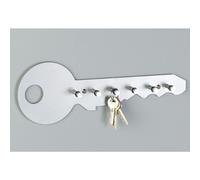 Zeller Present 13889 Porte-clés en métal, 35 x 12cm, gris alu