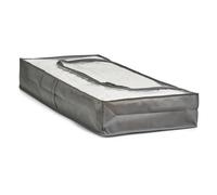 Zeller Present 14609 Boîte de rangement Pochette de rangement Rectangulaire Toison Gris Gris