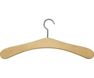 Zeller Present 17109 Lot de 3 Cintres Naturel 45 cm