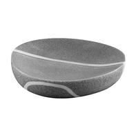 Zeller Present 18300 Porte-Savon Effet Pierre 12 x 12 x 2,2 cm