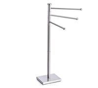 Zeller Present 18413 Porte-Serviettes en INOX 22 x 17,5/37 x 86 cm