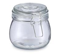 Zeller Present 19990 Pot Rond Verre Transparent Transparent