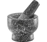 Zeller Mortier et Pilon en Granit, Anthracite, env. 9 x 9 x 6,5 cm