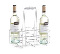 Zeller Present 24904 Support pour 6 Bouteilles Chromé 32 x 22 x 31 cm