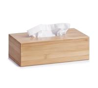Zeller Present 25305 Boîte de Rangement en Bambou pour Mouchoirs en Papier 27,5 x 15,5 x 8,5 cm