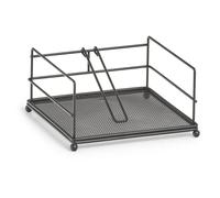 Zeller Present 27422 porte-serviettes Noir Noir